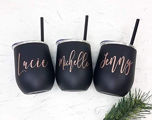 girls trip wine glasses