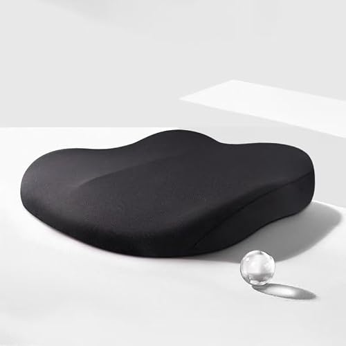 MOYZK Car Seat Pads for Audi S5 Cushion Massage Seat Cover Chair Comfort Seat Suitable for Long Drive Unisex Driving Office Chair Home Chair,Black