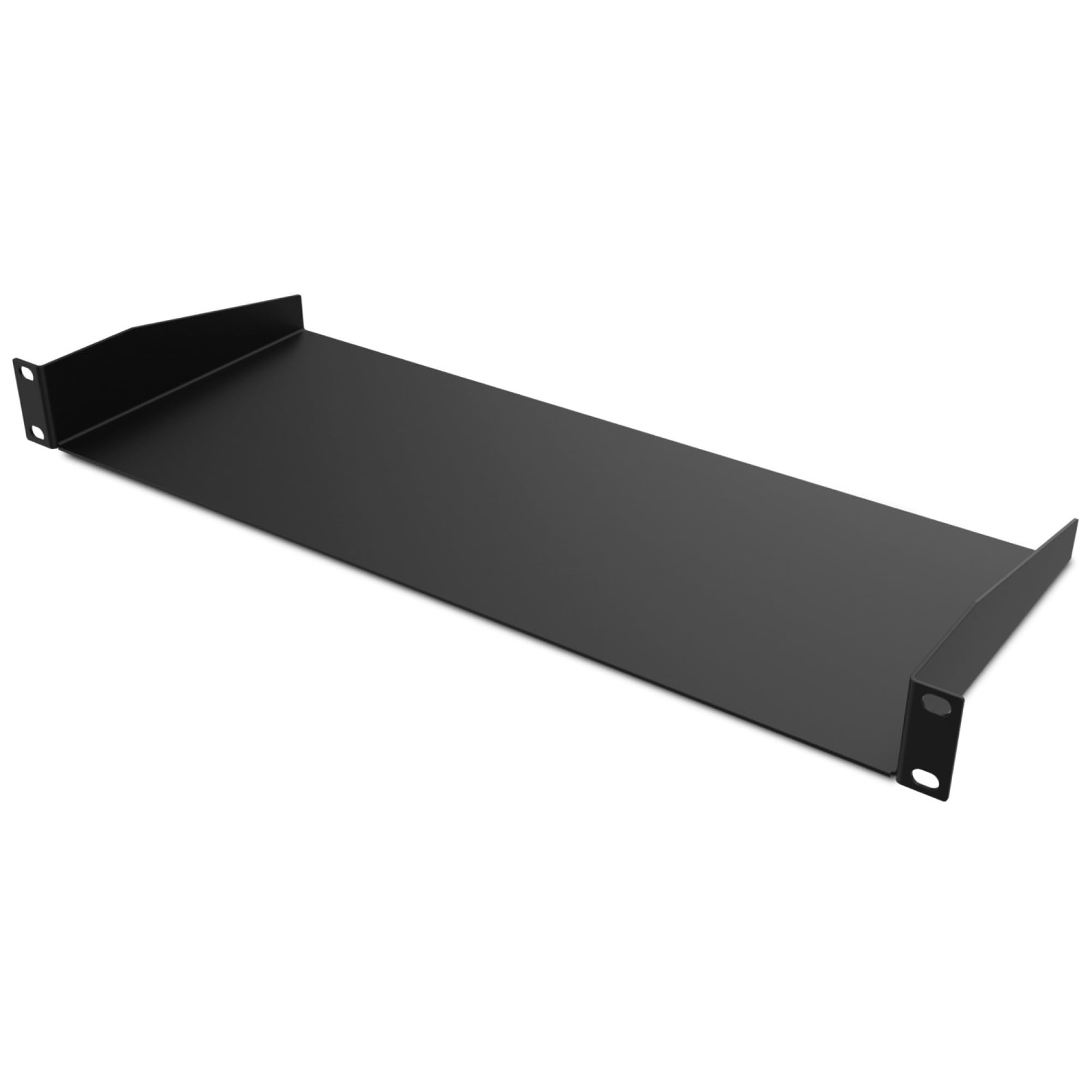 Audibax Pro Rack Shelf 1U 19 pollici - Ripiano per Armadio Server in Acciaio 15 kg