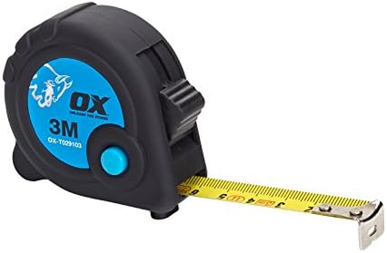 OX Trade 3m Tape Measure - Metric Only