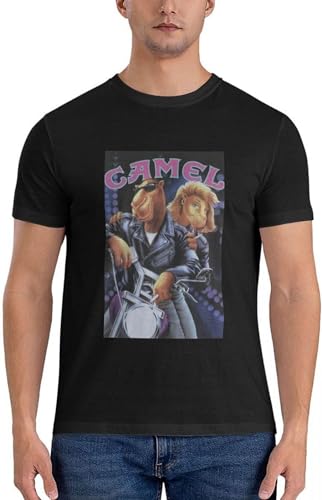RedAeL Camel Cigarettes T-Shirt Mens Black T-Shirt L