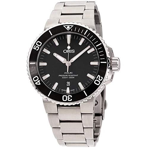 Oris Aquis Date Automatic Black Dial Men's Watch 01 733 7730 4124-07 8 24 05EB