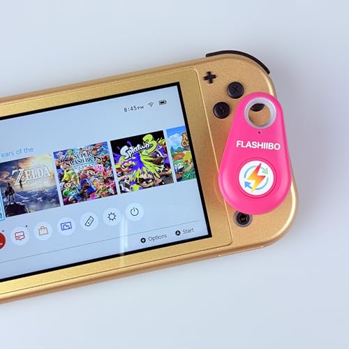 Image of Flashiibo Fob v1 Pink, Limited Edition, NFC Tag Emulator, 1 Save Lot, Unlimited Rewrite, UID Regen