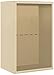 Salsbury Industries 3807S-SAN Surface Mounted Enclosure for 3707 Single Col, Sandstone