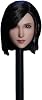 1/6 Scale Female Head Sculpture, Fantasy Girl Planted Hair Head Carved for 12 Inch Female Phicen TBLeague Action Figure Body (B)