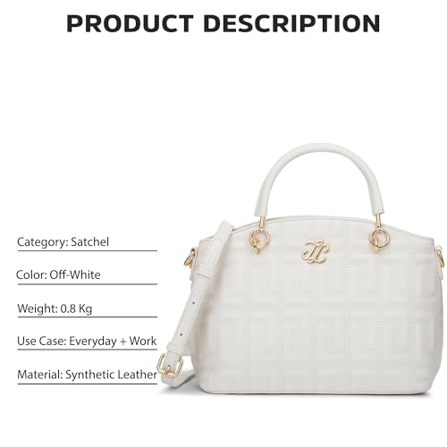 Image of Lavie Signature Women's Quilt Tinian Satchel Handbag | Satchel Bag For Work | Ladies Purse | Stylish Shoulder Bag | Gift For Women
