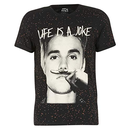Eleven Paris T-Shirt à Manches Courtes et col Rond 17S1TS238 pour Homme, Noir, S
