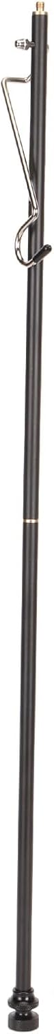 Alomejor Camping Lantern Stand,Portable and Foldable Aluminium Alloy Light Stand,Foldable Camping Pole for Outdoor Enthusiasts Hiking Backpacking Trips