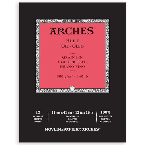 Arches Oil Pad 12x16