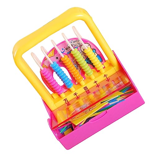 Imagen de Toyvian Palitos para Contar Juguete Educativo Matemático Marco De Ábaco De Herramientas De Aprendizaje De Matemáticas Abaco Japones Infantil y Abacos para Primaria