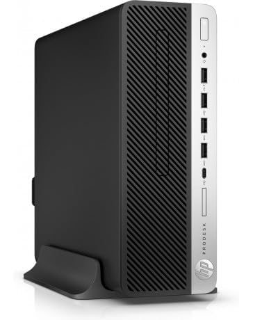 HP ProDesk 600 G3 SFF Desktop Computer mit 24-Zoll-Monitor, Intel