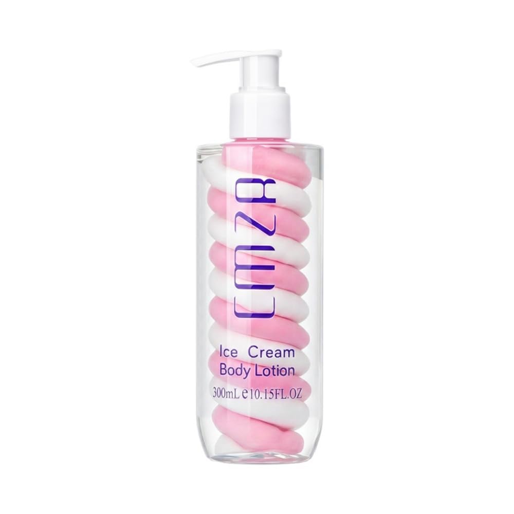 Triple-Swirl Ice Cream Body Butter: A Luxurious, Richly Scented Treat for Silky Smooth Skin