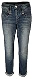 Herrlicher Damen Shyra Cropped Jogg Denim Slim Jeans, Blau (Relax 771), 44 (Herstellergröße: 31)