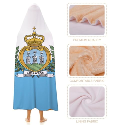 Couverture plaid Saint-Marin velours chaud pour cocooning lit - 5