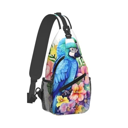 Bolso cruzado deportivo negro para adultos miniatura 2