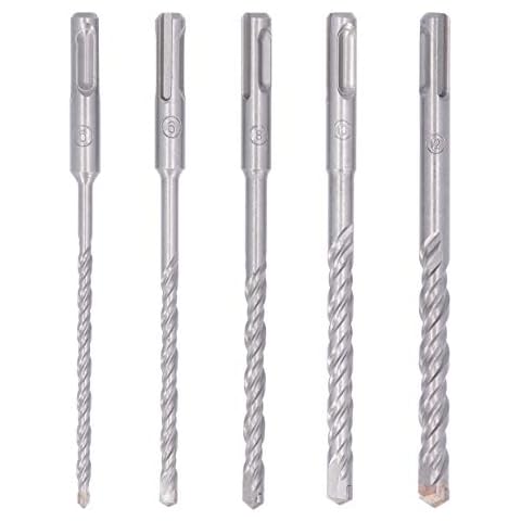WELLCUT 5-Piece Hammer Drill Bit Set Cover