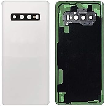 Replacement for Samsung Galaxy S10E SM-G970 Battery Door Back Cover Glass Housing Main Rear Back Camera Lens White