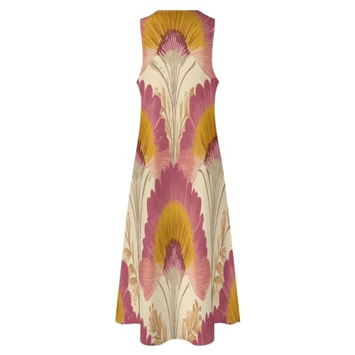 Robe d'ete decontractee a col en V pour masquer les complexes avec style - 2