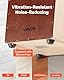 VEVOR Cajon, Kistentrommel mit internen Snare-Drähten, leichte Drum-Box aus Holz, Trommel-Musikinstrument mit Silikonfüßen, abgerundeten Kanten, für Anfänger & Profis, 305x305x508 mm