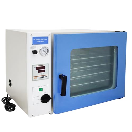 TECHTONGDA Vacuum Drying Heat Treat Oven Industrial Lab Temperature Control 4 Layers 1.9Cu ft