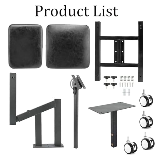 Hoinco Multifunctional Chair With Armrest For Tattoo Artists,Tattoo Arm Rest Stand Adjustable Tattoo Chair Beauty Stand Tattoo Equipment(Black) thumb #6
