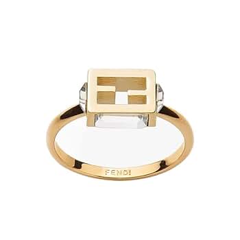 FENDI シグネチャーリング　箱付き ☆Snow Man 目黒蓮さん着用☆ FENDI シグネチャー リング (FENDI