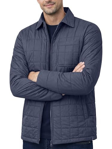 Image of URBAN BUCK Packable Puffer Jacket for Men Lightweight Winter Windproof & Water Repellent Hiking Jackets