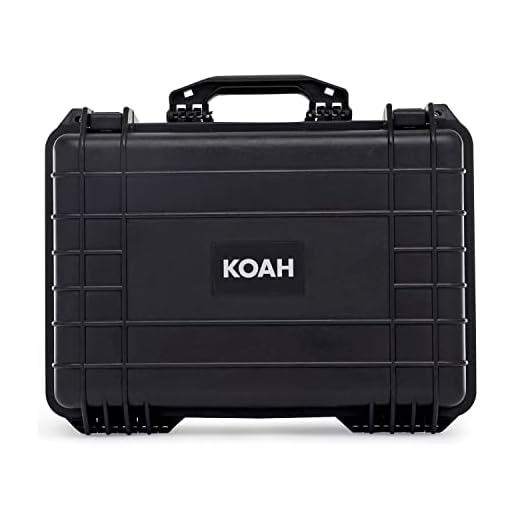 Best luggage nanuk pelican Koah Weatherproof Custom Foam Hard Case