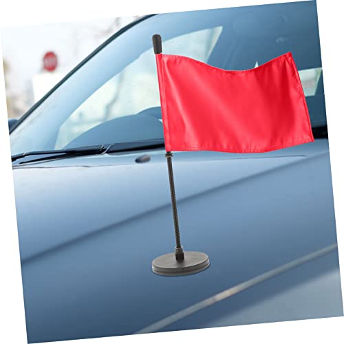 Garneck Car Flag Seat Magnetic Holder Truck Flag Pole Metal Flag Pole Car Window Flag Pole Car Flag Holder Magnetic Car Mount Flagpole Mount Supplies Flag Pole Holder Flagpole Holders Iron #TOP6