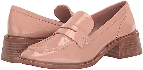 Vince Camuto Women's Enachel Block Heel Loafer, Poise Pink, 7 | Image 6