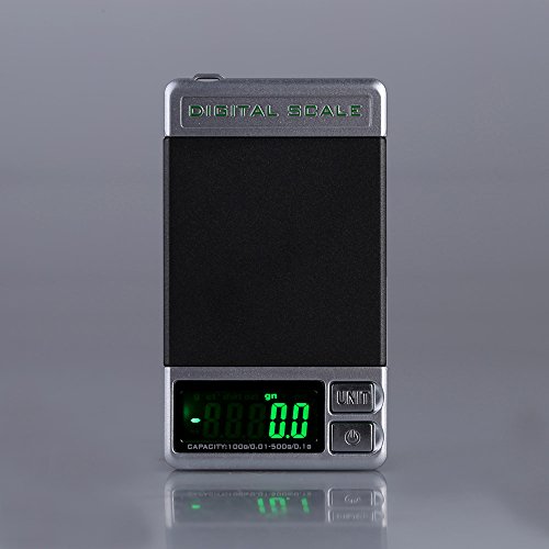 Anself 500g / 0.1 g 100 g / 0.01 g dupla precisão peso Digital Mini Pocket escala pesando ferramenta