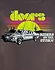 The Doors T Shirt Riders On The Storm Distressed Official Mens Grey L #2