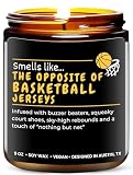 Funny Basketball Candle, Basketball Gifts for Teen Boys, Cool Sports Themed Gift Ideas for Players, Coach, Youth, Teen Girls, Team Gifts, Ideal for Christmas, Birthday, Special Occasions, Gift-Ready