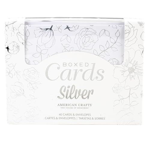 American Crafts A2 Cards W/Envelopes (4.375