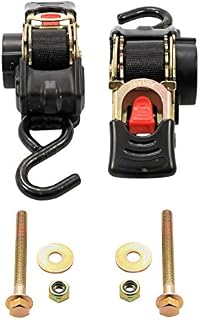 Camco Retractable Transom Tie Down Strap - Secures Your Boat While Traveling |Bolt-On