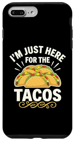 I'm Just Here For The Tacos ���L�V�J���t�[�h �t�B�G�X�^ �^�R�X���D�� �X�}�z�P�[�X iPhone 7 Plus/8 Plus �p