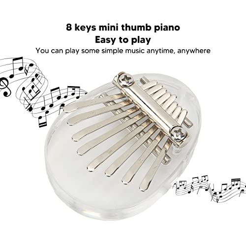 Piano à Doigt, Mini Kalimba Étanche 8 Touches Facile à Jouer pour la Décoration de Voiture - Les Beatles, Paul McCartney, John Lennon, RIngo Starr, George Harrison Piano à Doigt, Mini Kalimba Étanche 8 Touches Facile à Jouer pour la Décoration de Voiture – Image 6