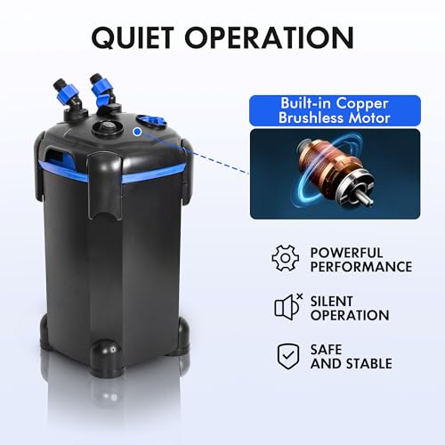 Amosijoy 265Gph 3-Stage Canister Filter thumb #5