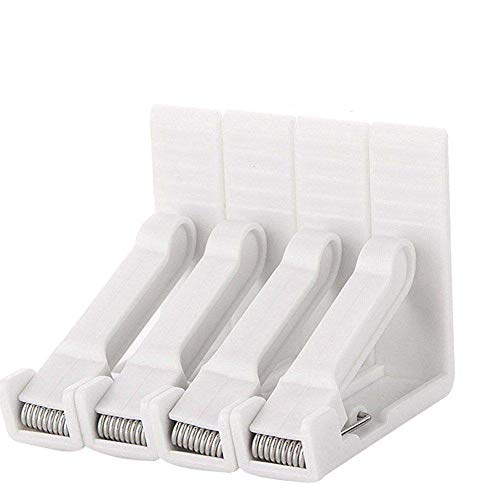 RFORPLY Tablecloth Clips, 8 Pack Picnic Table Clips, Table Cloth Cover Clamps, Table Cloth Holders Ideal for Restaurant Picnics Weddings Graduation Party