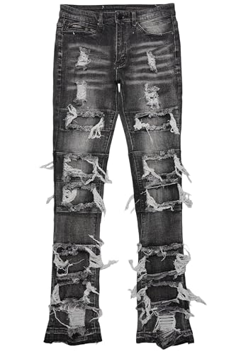 Men's Vasco Stacked Flare Jean2