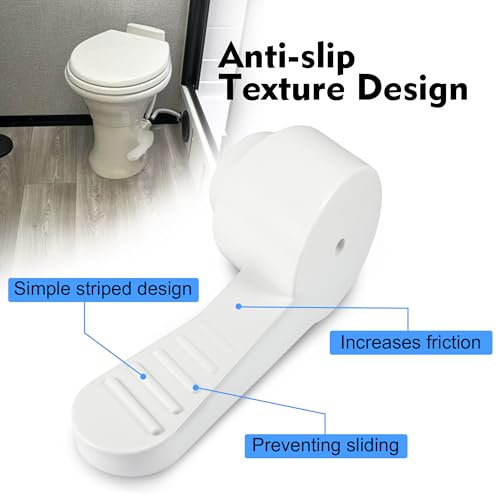 Image of RV /Camping Toilet Flush Valve Foot Pedal. for Dometic 300 310 311 320 321 Series RVs, Compatible with Lippert Flow Max and Dometic RV Toilet Flush Pedal Replacement