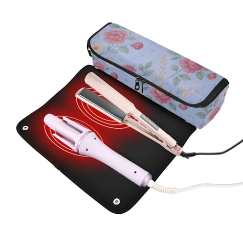 Funda de viaje 2 en 1 para plancha y rizador de cabello miniatura 2