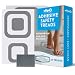 SlipX Solutions Adhesive Square Safety Treads Add Non-Slip Traction to Tubs, Showers & Other Slippery Spots - Design Your Own Pattern! (21 Count, Reliable Grip, Gray)
