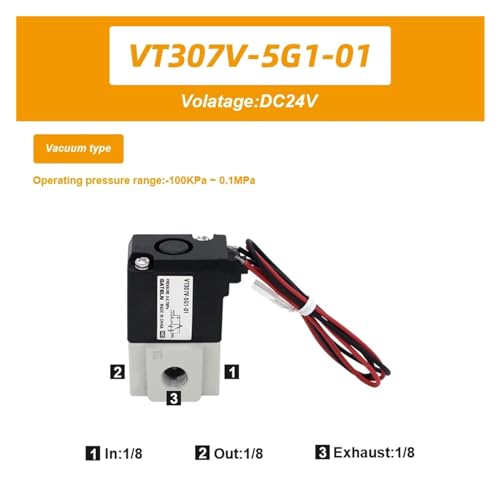 Électrovanne à 3 voies VT307 vanne clapet action directe stable - 3