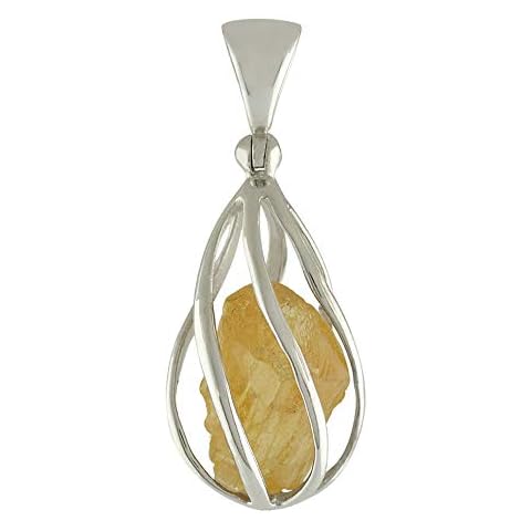 Starborn Imperial Topaz Silver Pendant Spiral Cover