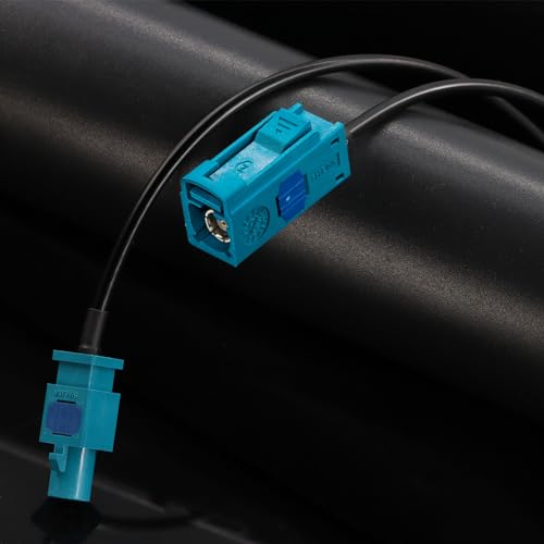 TUOLNK RG174 Fakra Z Kabel Fakra Z Weiblich zu Weiblich RF Koaxialkabel für Auto GPS Navigation GPS Antenne Verlängerungskabel DAB Digital FM AM Radio Sirius XM Satelliten Radio 9.8ft(3M)