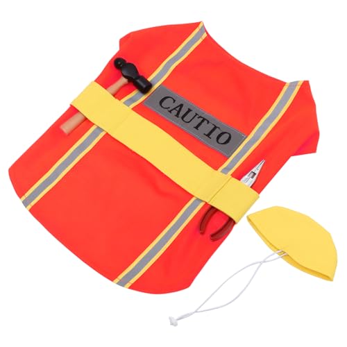 Disfraz para perro color naranja talla L Happyyami miniatura 1
