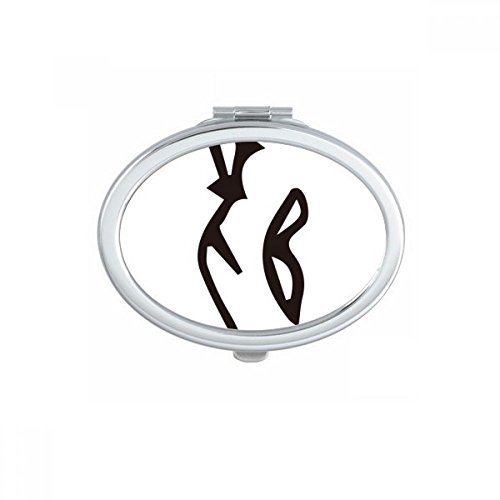 Miroir de poche Yin mignon et coloré un petit cadeau idéal pour femme