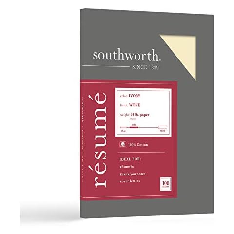 Southworth 100% Cotton Résumé Paper Cover