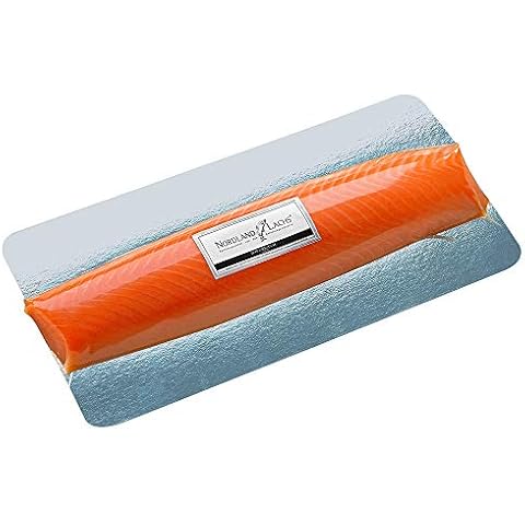 Nordland-Lachs Ultrapremium Lachs-Filet ROYAL geräuchert aus Schottland/das edelste Stück vom Nordland-Lachs für Feinschmecker/TOP Kühlversand (500g) Cover